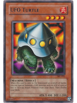 UFO Turtle - SRL-081 - Rare