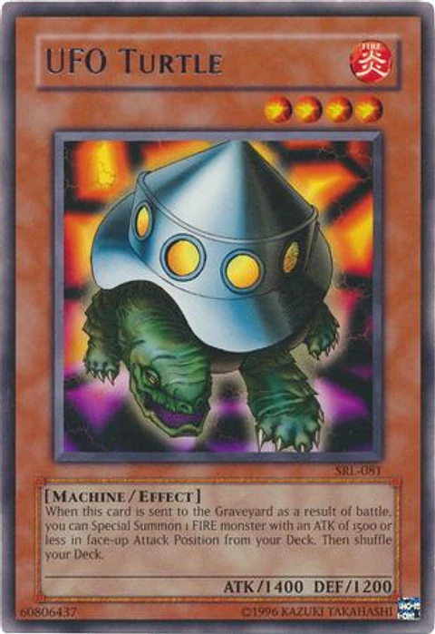 UFO Turtle - SRL-081 - Rare
