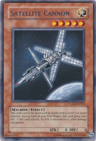 Satellite Cannon - TU01-EN007 - Rare 1