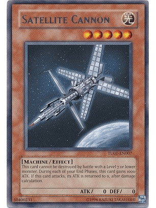Satellite Cannon - TU01-EN007 - Rare