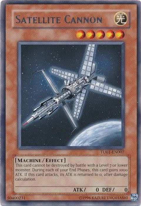 Satellite Cannon - TU01-EN007 - Rare