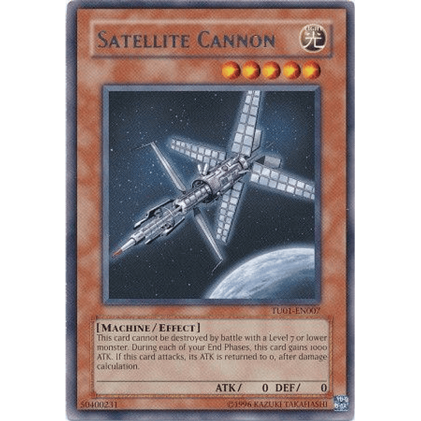 Satellite Cannon - TU01-EN007 - Rare