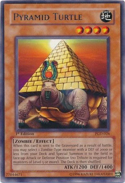 Pyramid Turtle - PGD-026 - Rare