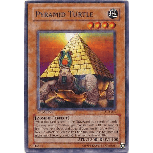 Pyramid Turtle - PGD-026 - Rare