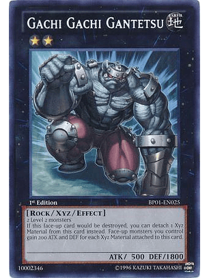 Gachi Gachi Gantetsu - BP01-EN025 - Rare