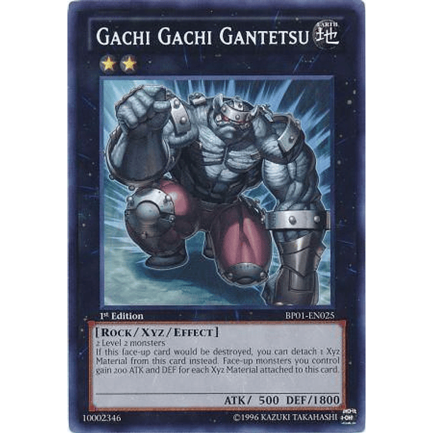 Gachi Gachi Gantetsu - BP01-EN025 - Rare