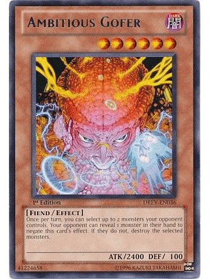 Ambitious Gofer - DREV-EN036 - Rare (español)