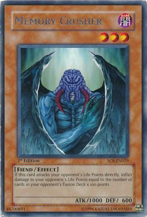 Memory Crusher - SOI-EN029 - Rare 