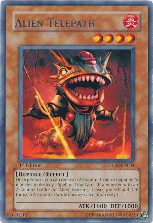 Alien Telepath - GLAS-EN034 - Rare 1