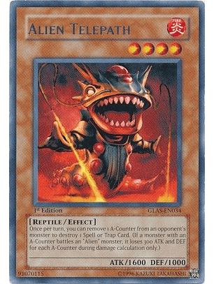 Alien Telepath - GLAS-EN034 - Rare