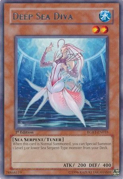 Deep Sea Diva - RGBT-EN035 - Rare (jugada)