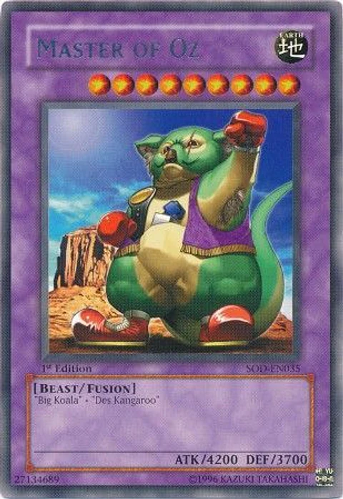 Master of Oz - SOD-EN035 - Rare