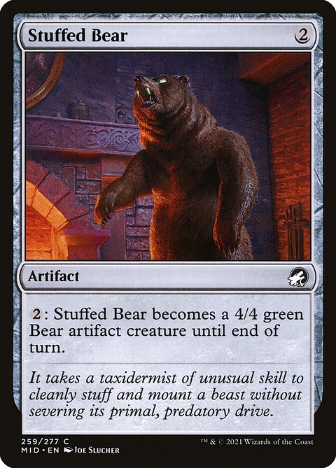 Stuffed bear - MID - C