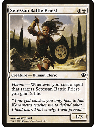 Setessan battle priest - THR 
