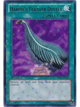 Harpie's Feather Duster - BP01-EN035 - Starfoil Rare