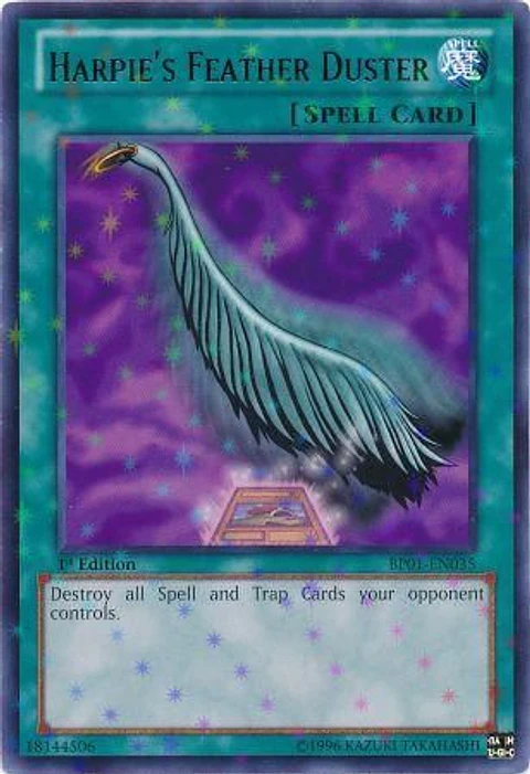 Harpie's Feather Duster - BP01-EN035 - Starfoil Rare