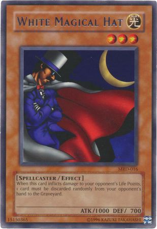 White Magical Hat - MRD-E016 - Rare  1