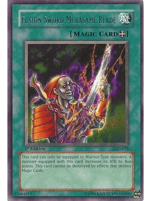 Fusion Sword Murasame Blade - LOD-079 - Rare