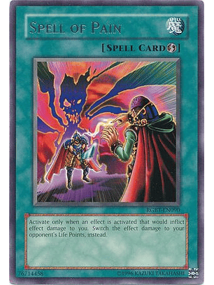 Spell of Pain - RGBT-EN090 - Rare