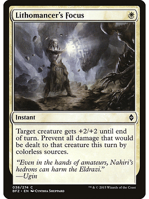 Lithomancer's focus - BFZ - C