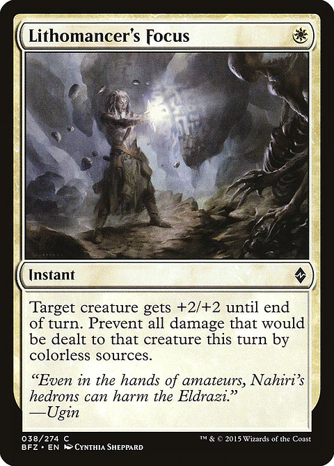 Lithomancer's focus - BFZ - C