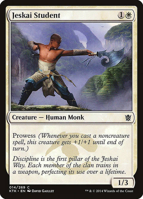 Jeskai student - KTK - C
