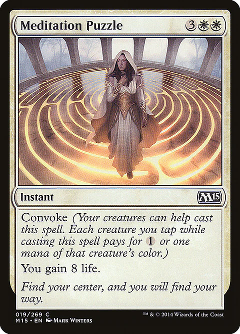 Meditation puzzle - M15 - C