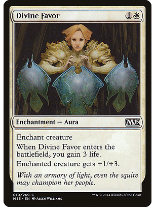 Divine favor - M15 - C