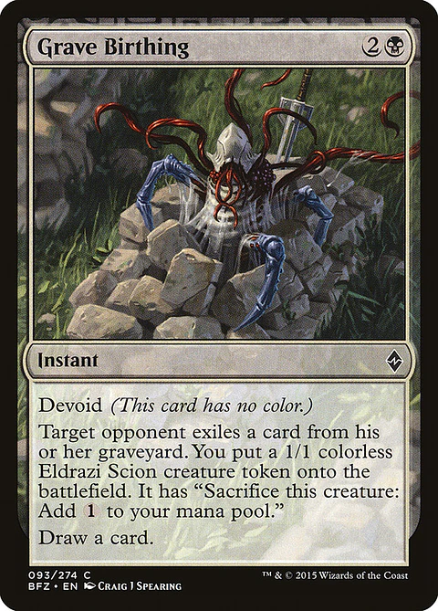 Grave birthing - BFZ - C