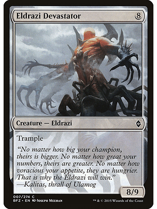 Eldrazi devastator - BFZ - C