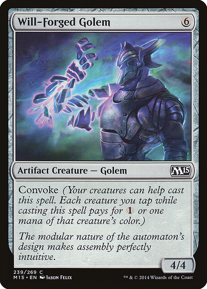 Will-forged golem - M15 - C 1