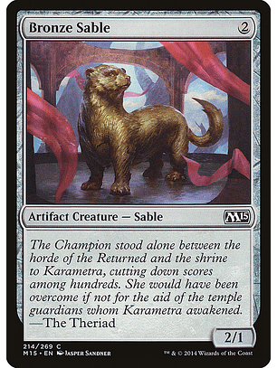 Bronze sable - M15 -