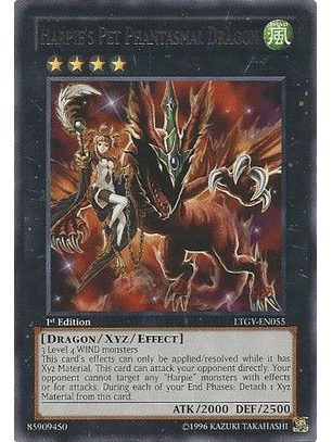 Harpie's Pet Phantasmal Dragon - LTGY-EN055 - Rare 