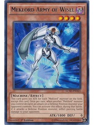 Meklord Army of Wisel - LC5D-EN163 - Rare