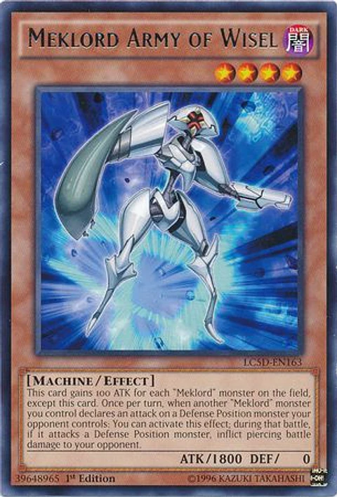 Meklord Army of Wisel - LC5D-EN163 - Rare