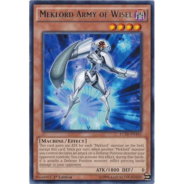 Meklord Army of Wisel - LC5D-EN163 - Rare