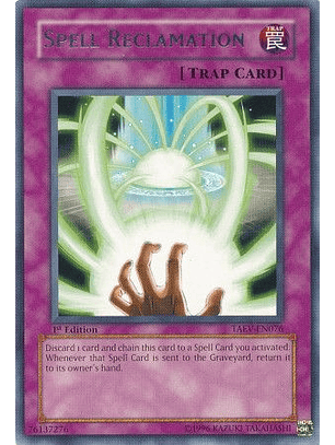Spell Reclamation - TAEV-EN076 - Rare (jugada)