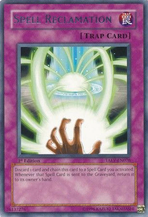 Spell Reclamation - TAEV-EN076 - Rare (jugada)