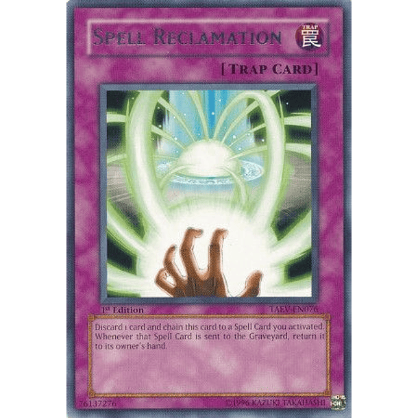 Spell Reclamation - TAEV-EN076 - Rare (jugada)