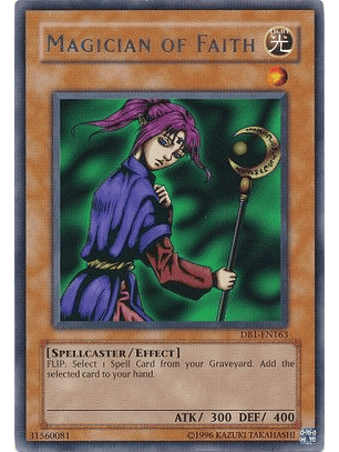 Magician of Faith - DB1-EN163 - Rare