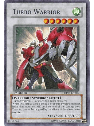 Turbo Warrior - DP08-EN015 - Rare 