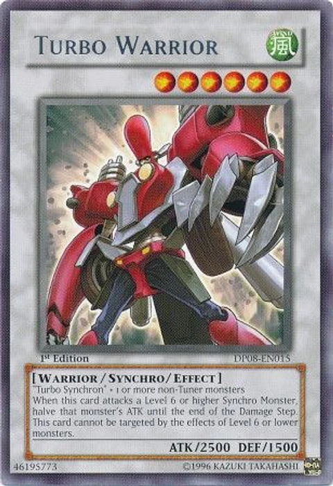 Turbo Warrior - DP08-EN015 - Rare 