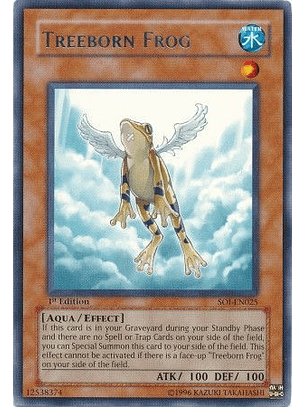 Treeborn Frog - SOI-EN025 - Rare (dañada)