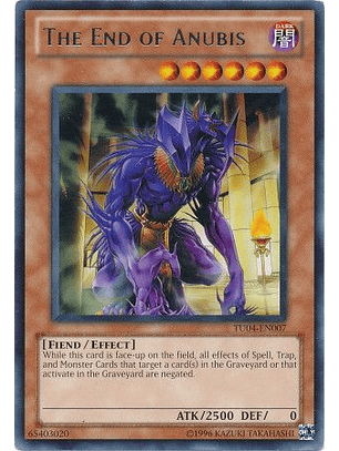 The End of Anubis - TU04-EN007 - Rare (español)