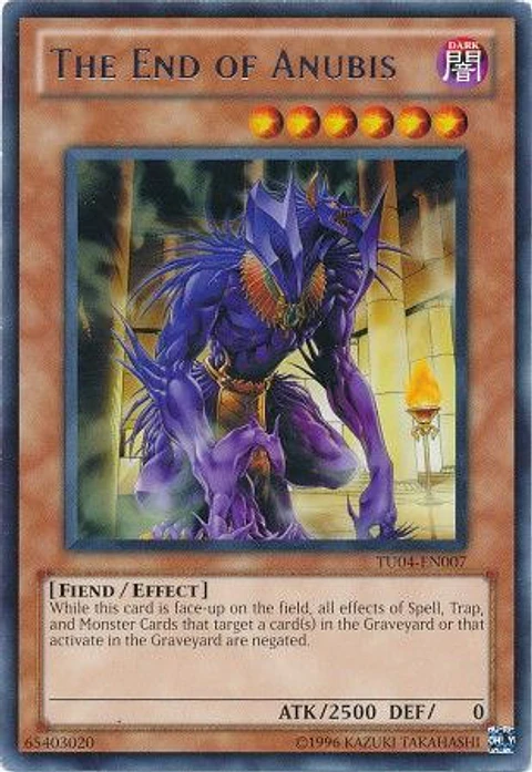 The End of Anubis - TU04-EN007 - Rare (español)