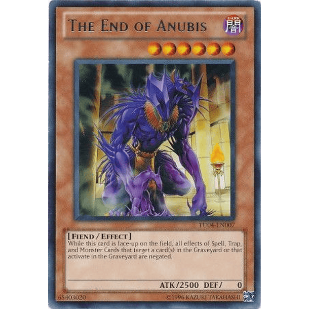 The End of Anubis - TU04-EN007 - Rare (español)