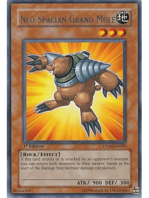 Neo-Spacian Grand Mole - STON-EN005 - Rare