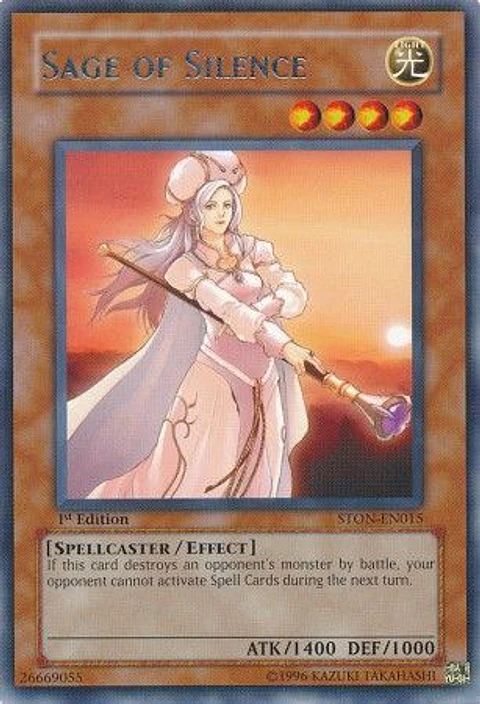 Sage of Silence - STON-EN015 - Rare