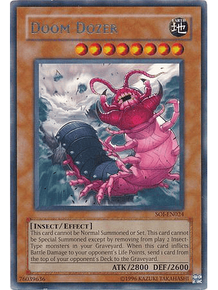 Doom Dozer - SOI-EN024 - Rare 