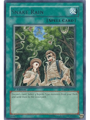 Snake Rain - TAEV-EN052 - Rare (jugada)